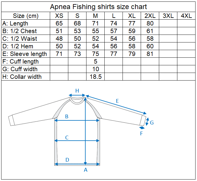Apnea Performance shirt 2025