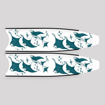 Apnea Fins Blade - Rays (Blade Only)