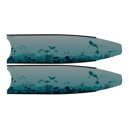 Apnea Fins Blade - Sub sea (Blade Only)